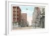 Walnut Street, Des Moines, Iowa-null-Framed Art Print