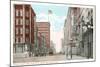 Walnut Street, Des Moines, Iowa-null-Mounted Art Print