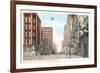 Walnut Street, Des Moines, Iowa-null-Framed Art Print