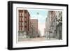 Walnut Street, Des Moines, Iowa-null-Framed Art Print