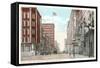 Walnut Street, Des Moines, Iowa-null-Framed Stretched Canvas