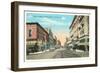 Walnut Street, Muncie-null-Framed Premium Giclee Print