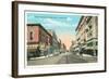 Walnut Street, Muncie-null-Framed Art Print