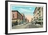 Walnut Street, Muncie-null-Framed Art Print