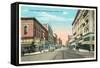 Walnut Street, Muncie-null-Framed Stretched Canvas