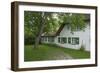 Walnut Tree in the Garden of an Old Thatched House-Uwe Steffens-Framed Photographic Print