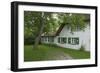 Walnut Tree in the Garden of an Old Thatched House-Uwe Steffens-Framed Photographic Print