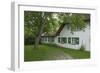 Walnut Tree in the Garden of an Old Thatched House-Uwe Steffens-Framed Photographic Print