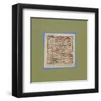 Walnut-P^ G^ Gravele-Framed Giclee Print