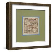 Walnut-P^ G^ Gravele-Framed Giclee Print