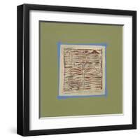 Walnut-P^ G^ Gravele-Framed Giclee Print