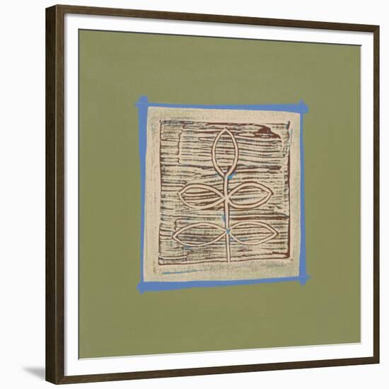 Walnut-P^G^ Gravele-Framed Art Print