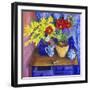 Walnuts and Flowers (Noix et Fleurs)-Isy Ochoa-Framed Giclee Print