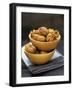 Walnuts in Wooden Bowls-Akiko Ida-Framed Photographic Print