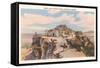 Walpi, Hopi Village-null-Framed Stretched Canvas