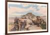 Walpi, Hopi Village-null-Framed Art Print