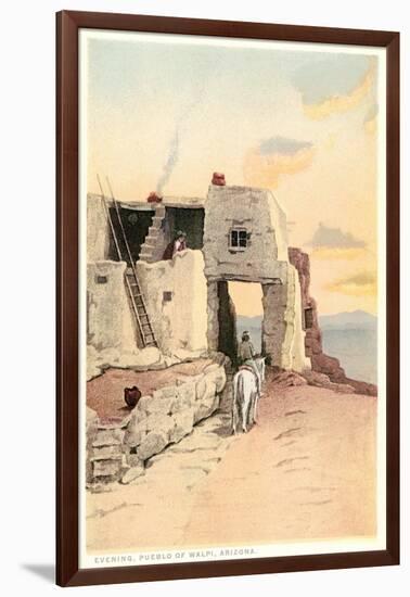 Walpi, Hopiland Pueblo, Arizona-null-Framed Art Print