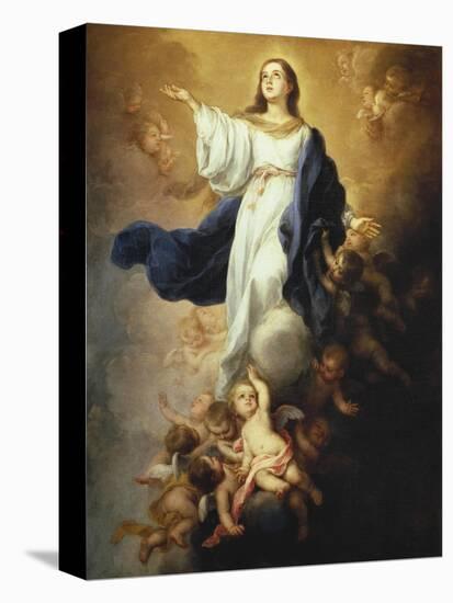 Walpole Immaculate Conception-Bartolome Esteban Murillo-Stretched Canvas