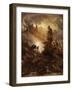 Walpurgis Night (From Goethe's Faust). before 1866-August Albert Zimmermann-Framed Giclee Print