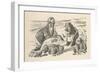 Walrus and Carpenter Address the Oysters-null-Framed Art Print