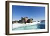 Walrus Herd on Ice, Hudson Bay, Nunavut, Canada-Paul Souders-Framed Photographic Print