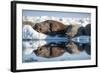Walrus Herd on Sea Ice, Hudson Bay, Nunavut, Canada-Paul Souders-Framed Photographic Print