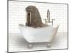 Walrus In Bathtub-Matthew Piotrowicz-Mounted Art Print