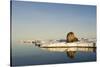 Walrus on Iceberg Near Kapp Lee in Midnight Sun-Paul Souders-Stretched Canvas