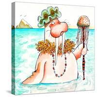 Walrus Sea Queen-Maylee Christie-Stretched Canvas