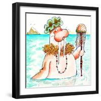 Walrus Sea Queen-Maylee Christie-Framed Giclee Print