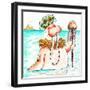 Walrus Sea Queen-Maylee Christie-Framed Giclee Print