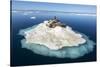 Walruses on Iceberg, Hudson Bay, Nunavut, Canada-Paul Souders-Stretched Canvas