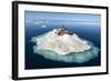 Walruses on Iceberg, Hudson Bay, Nunavut, Canada-Paul Souders-Framed Photographic Print