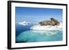 Walruses on Iceberg, Hudson Bay, Nunavut, Canada-Paul Souders-Framed Photographic Print