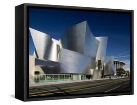 Walt Disney Concert Hall, Los Angeles, California, USA-Walter Bibikow-Framed Stretched Canvas