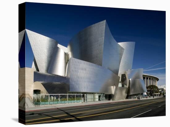 Walt Disney Concert Hall, Los Angeles, California, USA-Walter Bibikow-Stretched Canvas