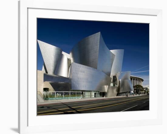 Walt Disney Concert Hall, Los Angeles, California, USA-Walter Bibikow-Framed Photographic Print