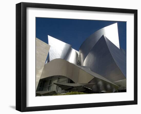 Walt Disney Concert Hall, Part of Los Angeles Music Center, Frank Gehry Architect, Los Angeles-Ethel Davies-Framed Photographic Print