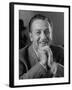 Walt Disney in Smiling Portrait-Alfred Eisenstaedt-Framed Premium Photographic Print