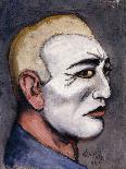 Pierrot and Pierrette, (Oil on Canvas)-Walt Kuhn-Giclee Print