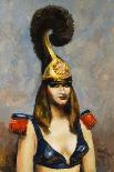 Girl with Cornucopia, 1937 (Oil on Canvas)-Walt Kuhn-Giclee Print