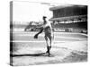 Walt Leverenz, St. Louis Browns, Baseball Photo - New York, NY-Lantern Press-Stretched Canvas