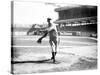 Walt Leverenz, St. Louis Browns, Baseball Photo - New York, NY-Lantern Press-Stretched Canvas