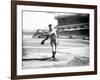 Walt Leverenz, St. Louis Browns, Baseball Photo - New York, NY-Lantern Press-Framed Art Print