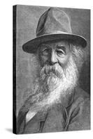 Walt Whitman (1819-189), American Poet, C1880S-null-Stretched Canvas