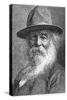 Walt Whitman (1819-189), American Poet, C1880S-null-Stretched Canvas