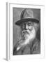 Walt Whitman (1819-189), American Poet, C1880S-null-Framed Giclee Print