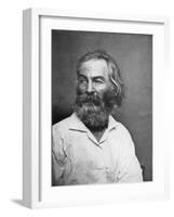 Walt Whitman (1819-189), American Poet, C1880S-MATHEW B BRADY-Framed Giclee Print