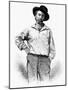 Walt Whitman (1819-1892)-Samuel Hollyer-Mounted Giclee Print