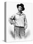 Walt Whitman (1819-1892)-Samuel Hollyer-Stretched Canvas